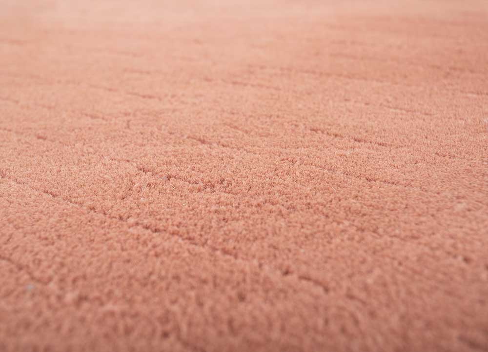 Uldtæppe - 238 x 168 cm - orange