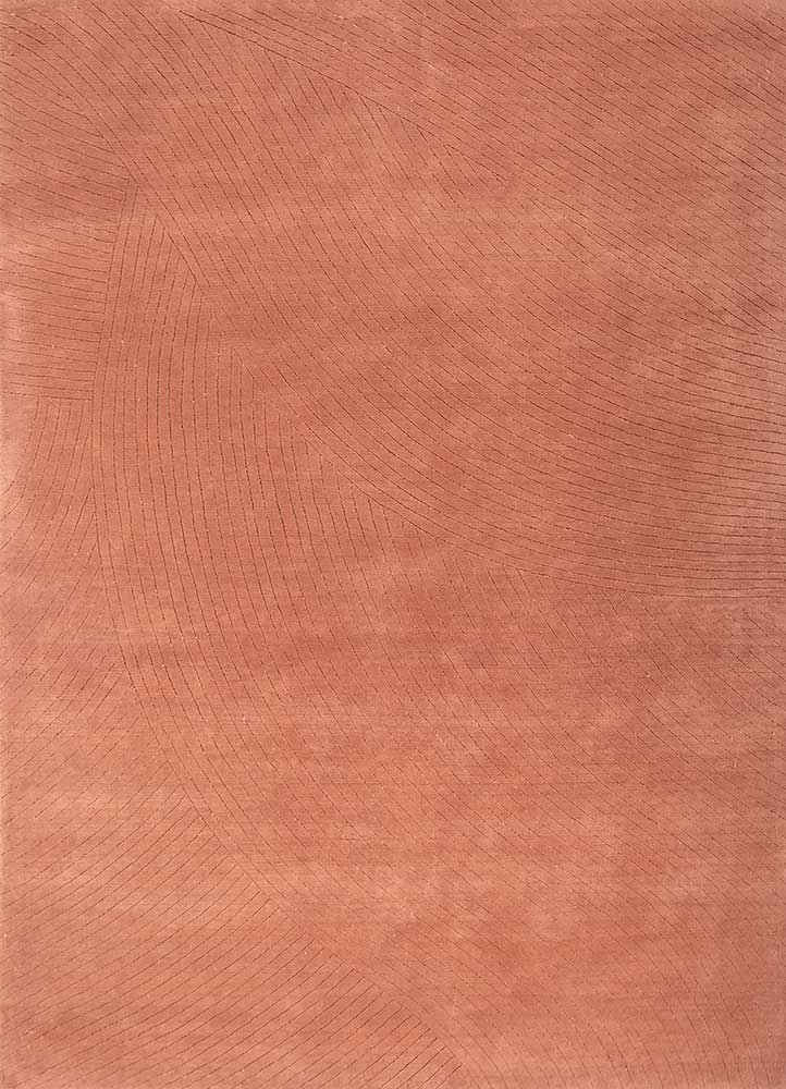 Uldtæppe - 242 x 163 cm - orange