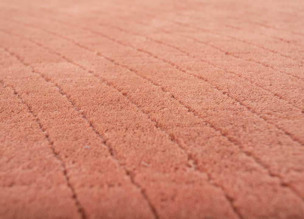 Uldtæppe - 242 x 163 cm - orange