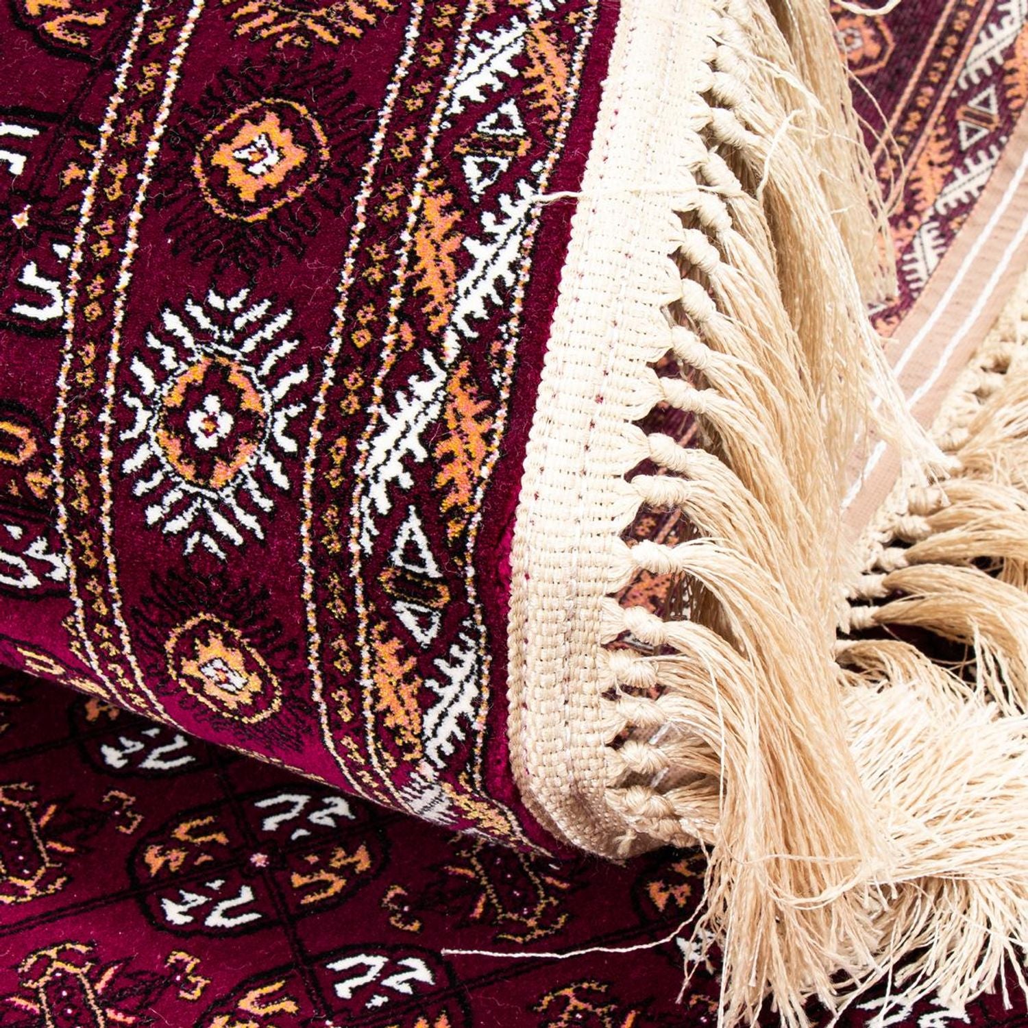 Orientalsk tæppe - Afghan Mauri - oval