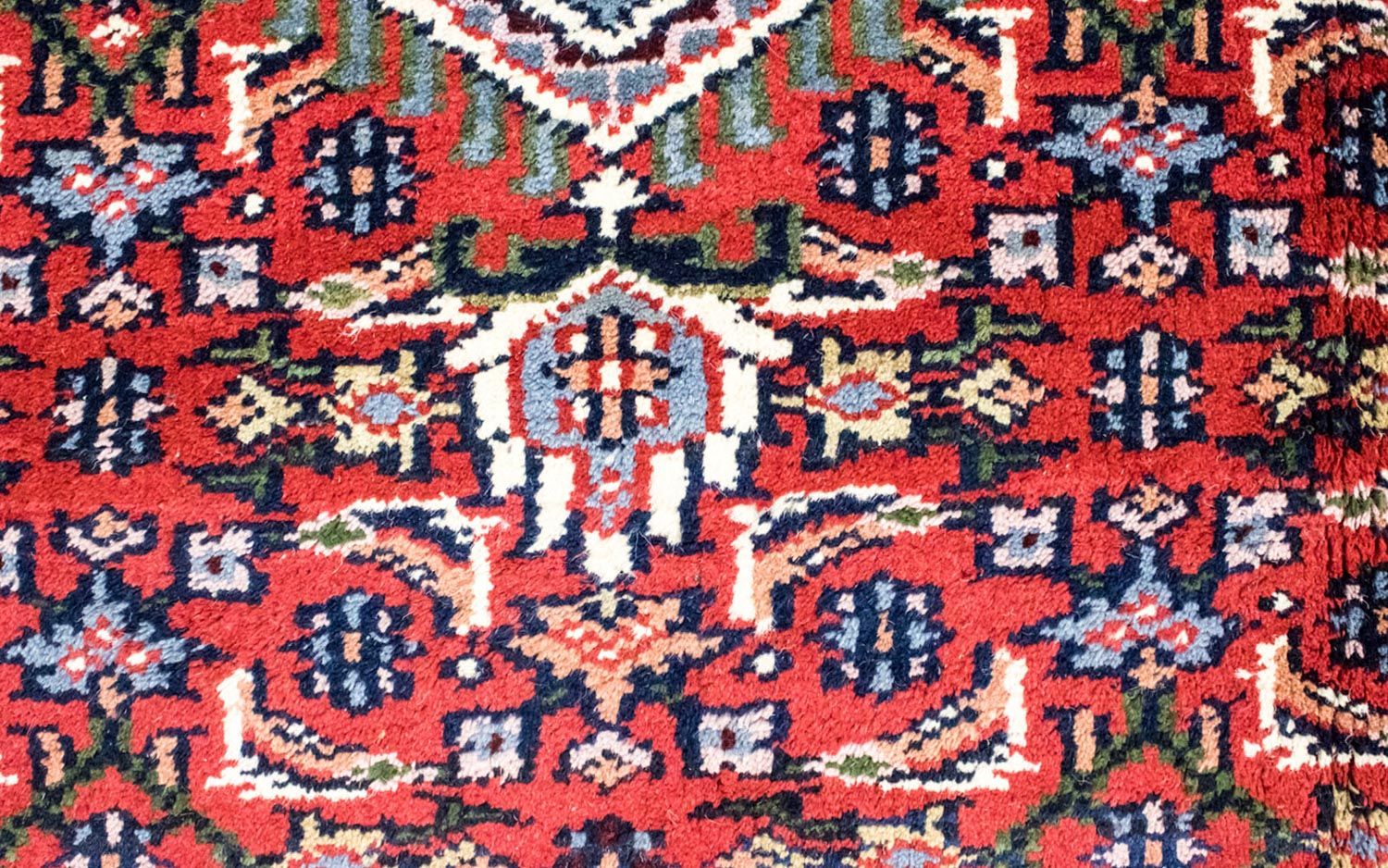 Orientalsk tæppe - 90 x 60 cm - rød