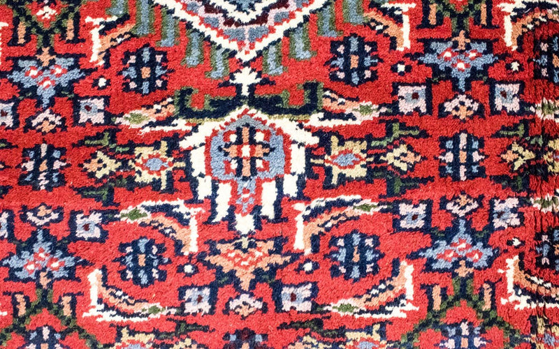 Orientalsk tæppe - 90 x 60 cm - rød
