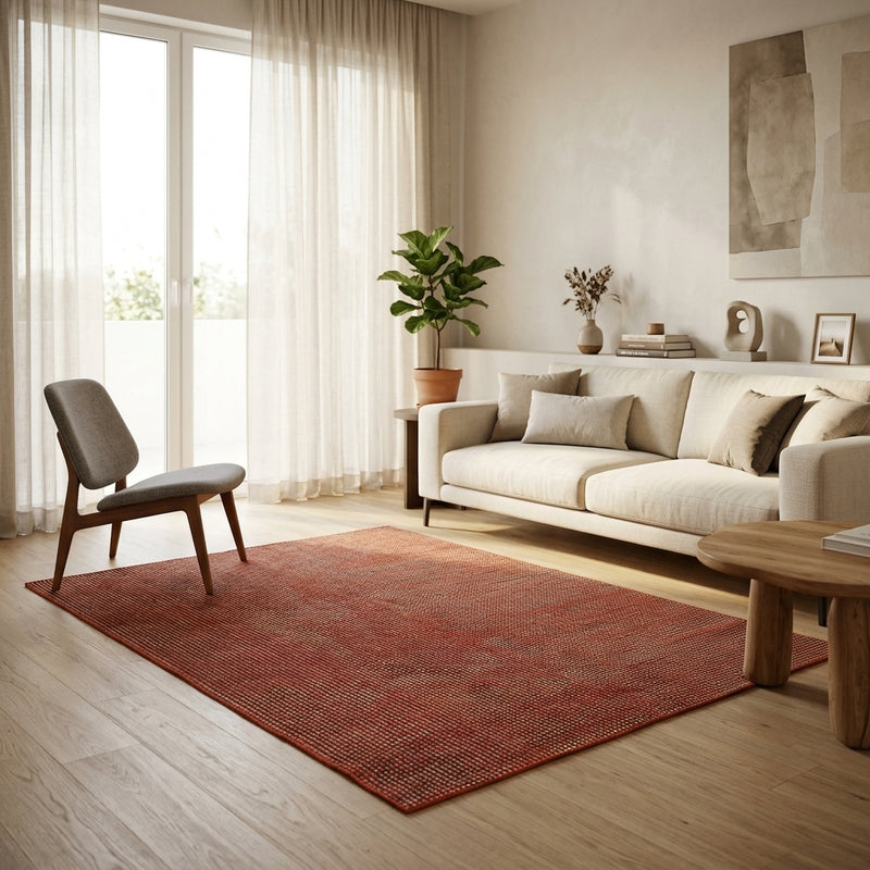 Moderne kilim Tæppe Arvin - Uldtæppe