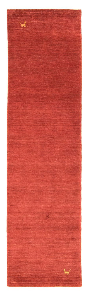 Løber Gabbeh-tæppe - Indus - 200 x 80 cm - rød