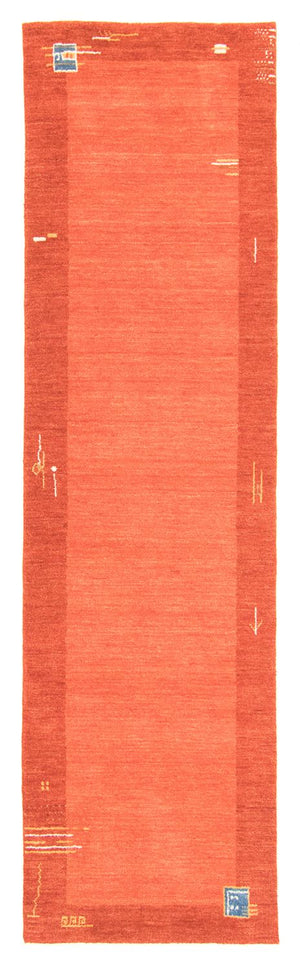 Løber Gabbeh-tæppe - Indus - 200 x 80 cm - rød