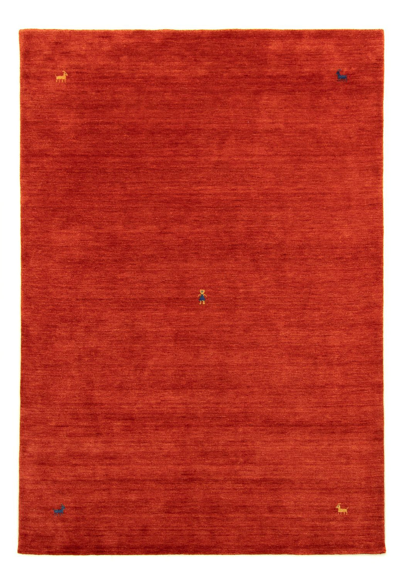 Gabbeh-tæppe - Indus - 300 x 250 cm - rød