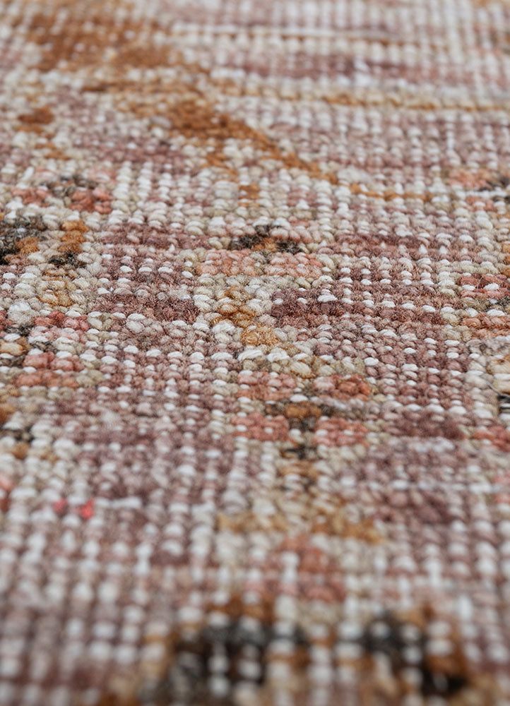 Løber Uldtæppe - 240 x 75 cm - orange