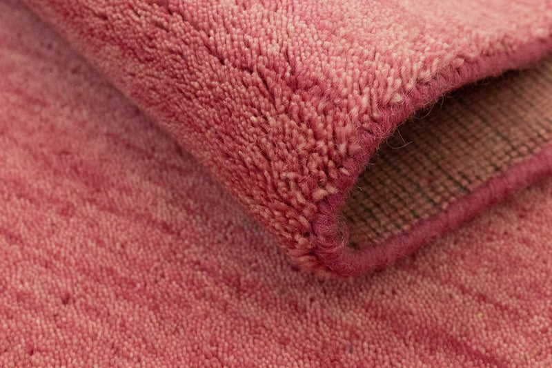 Løber Gabbeh-tæppe - Indus - 400 x 80 cm - pink