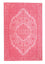 Designer tæppe - 200 x 140 cm - lysrød