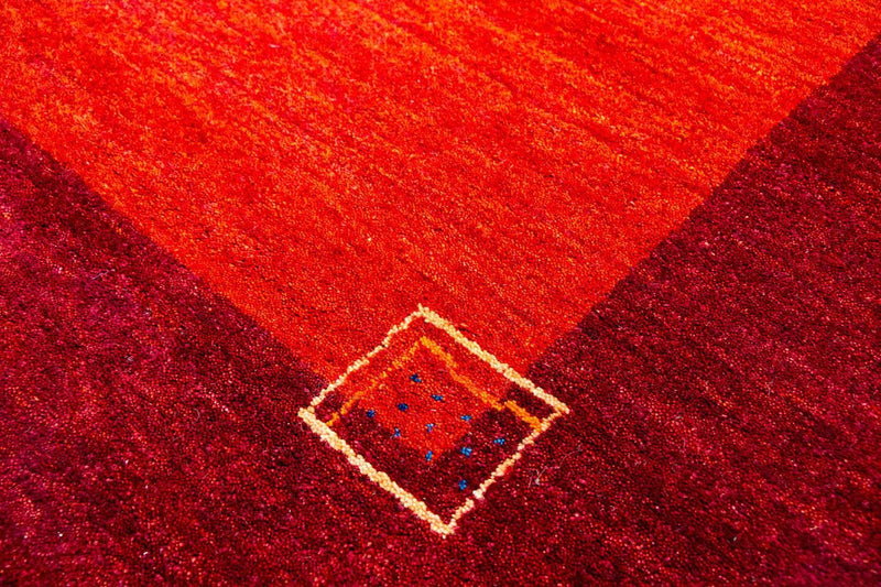 Løber Gabbeh-tæppe - Indus - 240 x 80 cm - rust