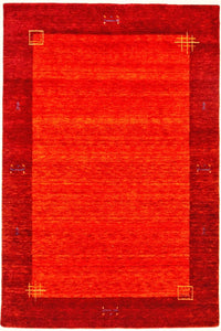 Gabbeh-tæppe - Indus - 300 x 200 cm - rust