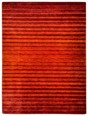 Gabbeh-tæppe - Indus - 200 x 140 cm - rust