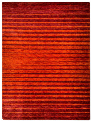 Gabbeh-tæppe - Indus - 200 x 140 cm - rust