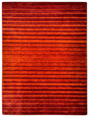 Gabbeh-tæppe - Indus - 240 x 170 cm - rust