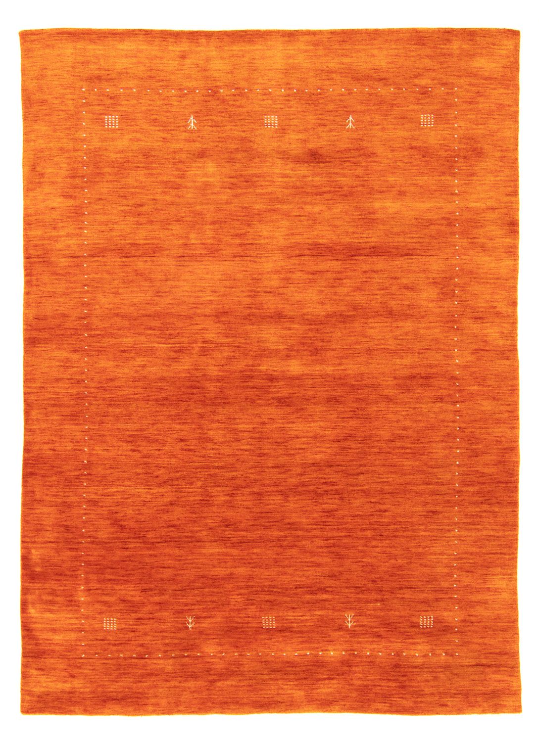 Gabbeh-tæppe - Softy - 200 x 140 cm - orange