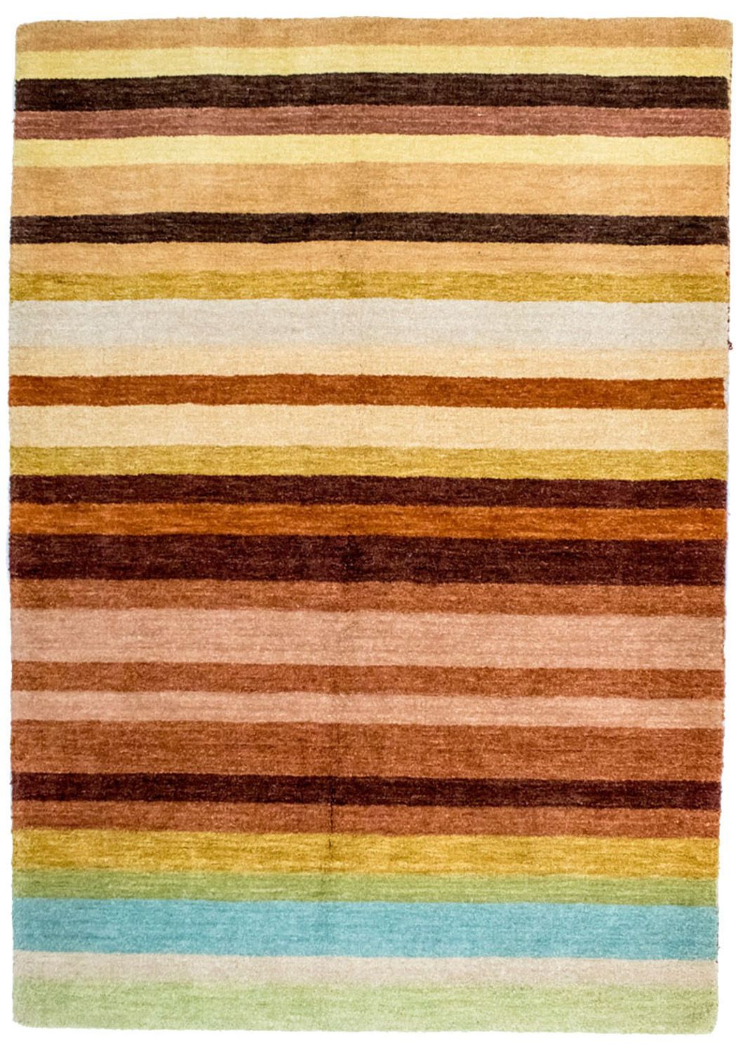 Uldtæppe - 197 x 143 cm - flerfarvet