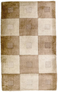 Uldtæppe - 148 x 90 cm - flerfarvet