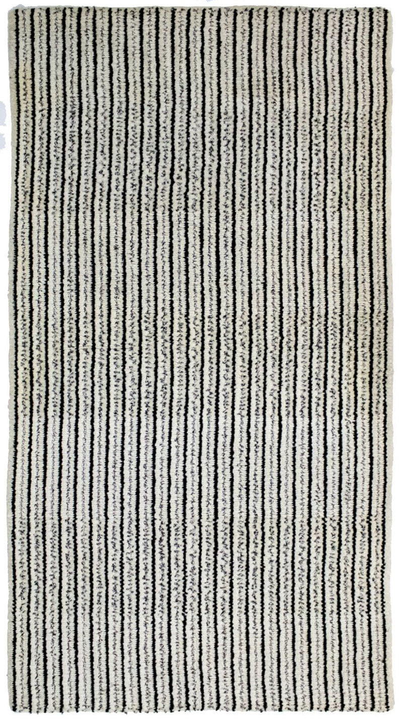 Uldtæppe - 145 x 80 cm - flerfarvet