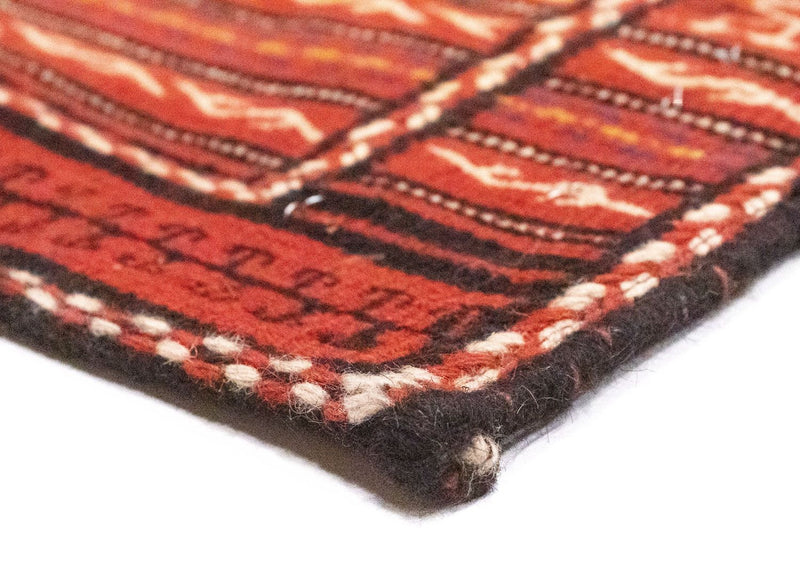 Kelim-tæppe - orientalsk - 235 x 166 cm - orange