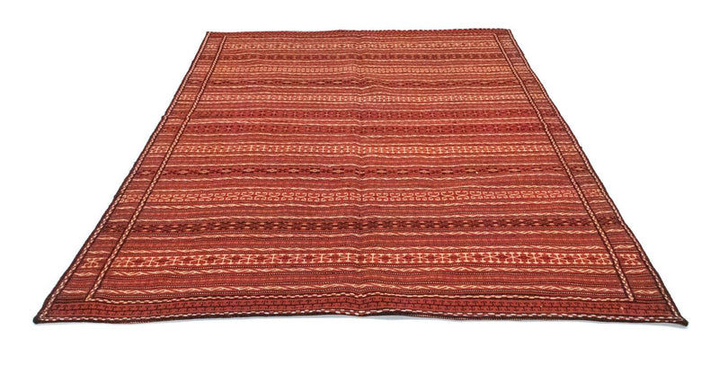 Kelim-tæppe - orientalsk - 235 x 166 cm - orange