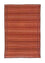 Kelim-tæppe - orientalsk - 242 x 166 cm - brun
