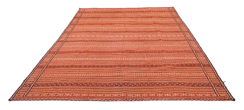 Kelim-tæppe - orientalsk - 296 x 199 cm - orange