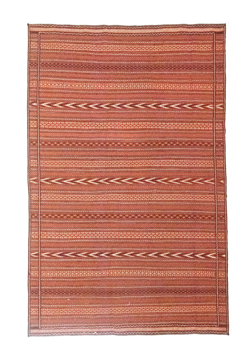 Kelim-tæppe - orientalsk - 293 x 200 cm - brun