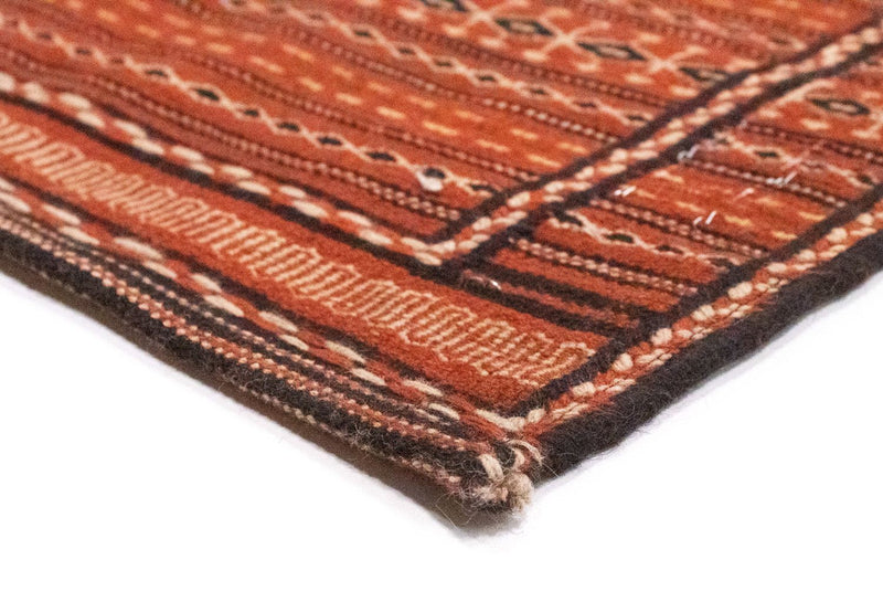 Kelim-tæppe - orientalsk - 300 x 194 cm - orange
