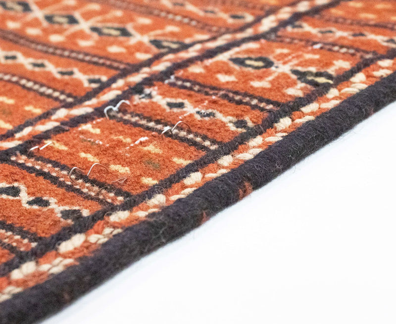 Kelim-tæppe - orientalsk - 300 x 194 cm - orange
