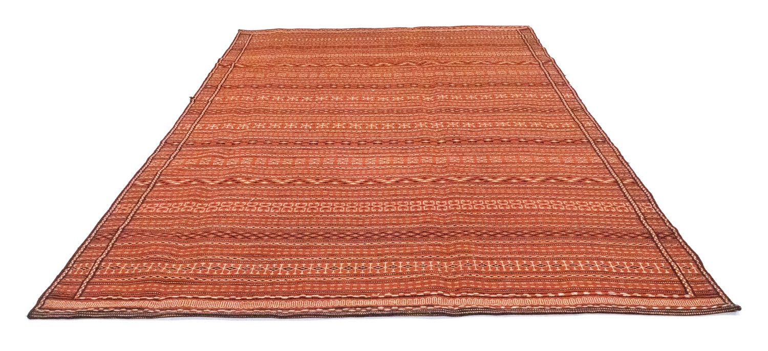 Kelim-tæppe - orientalsk - 300 x 194 cm - orange
