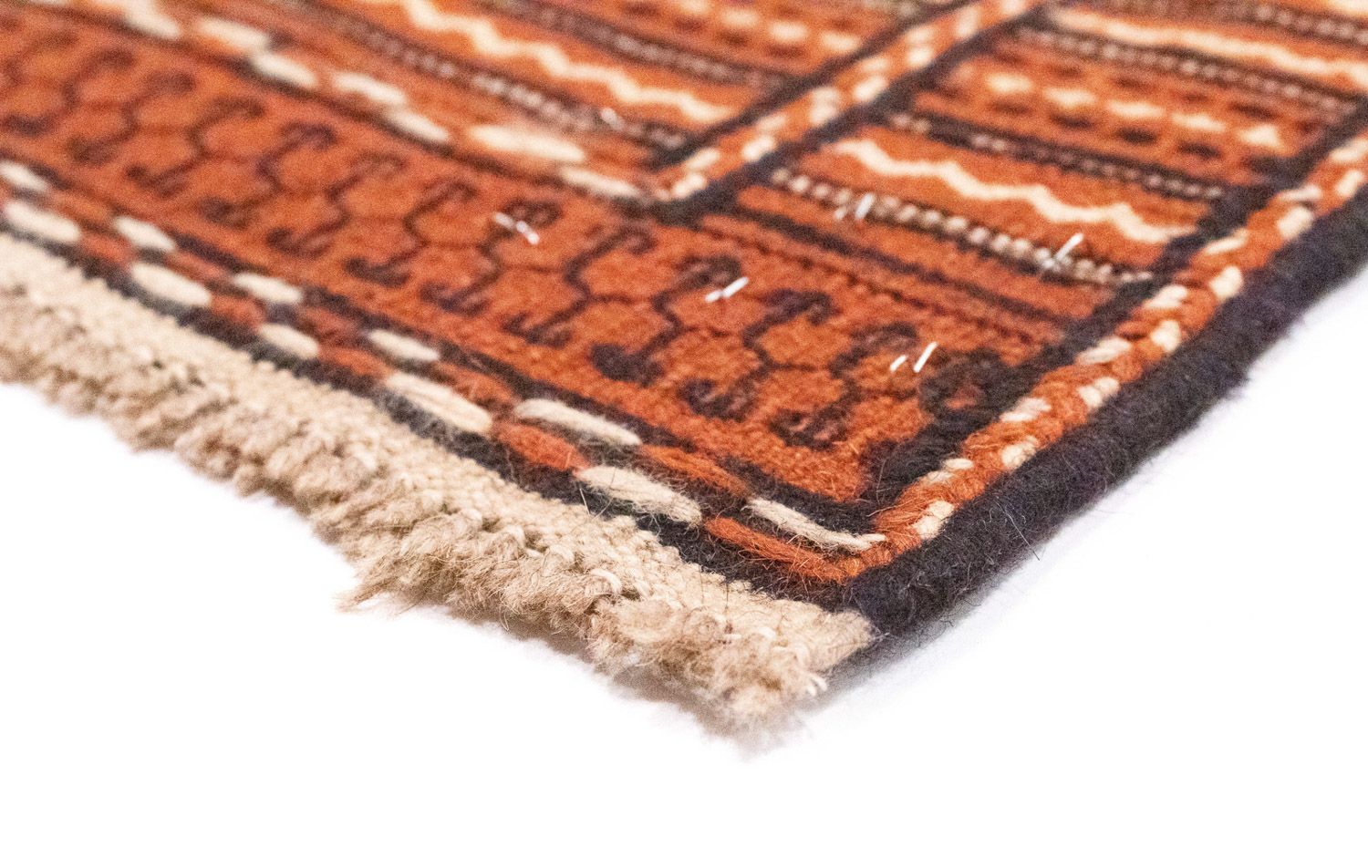 Kelim-tæppe - orientalsk - 300 x 195 cm - brun