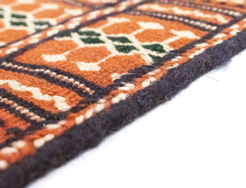 Kelim-tæppe - orientalsk - 300 x 195 cm - brun