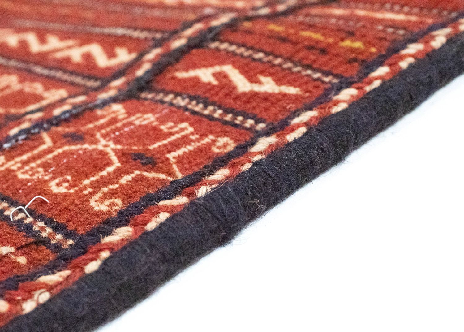 Kelim-tæppe - orientalsk - 301 x 197 cm - rød