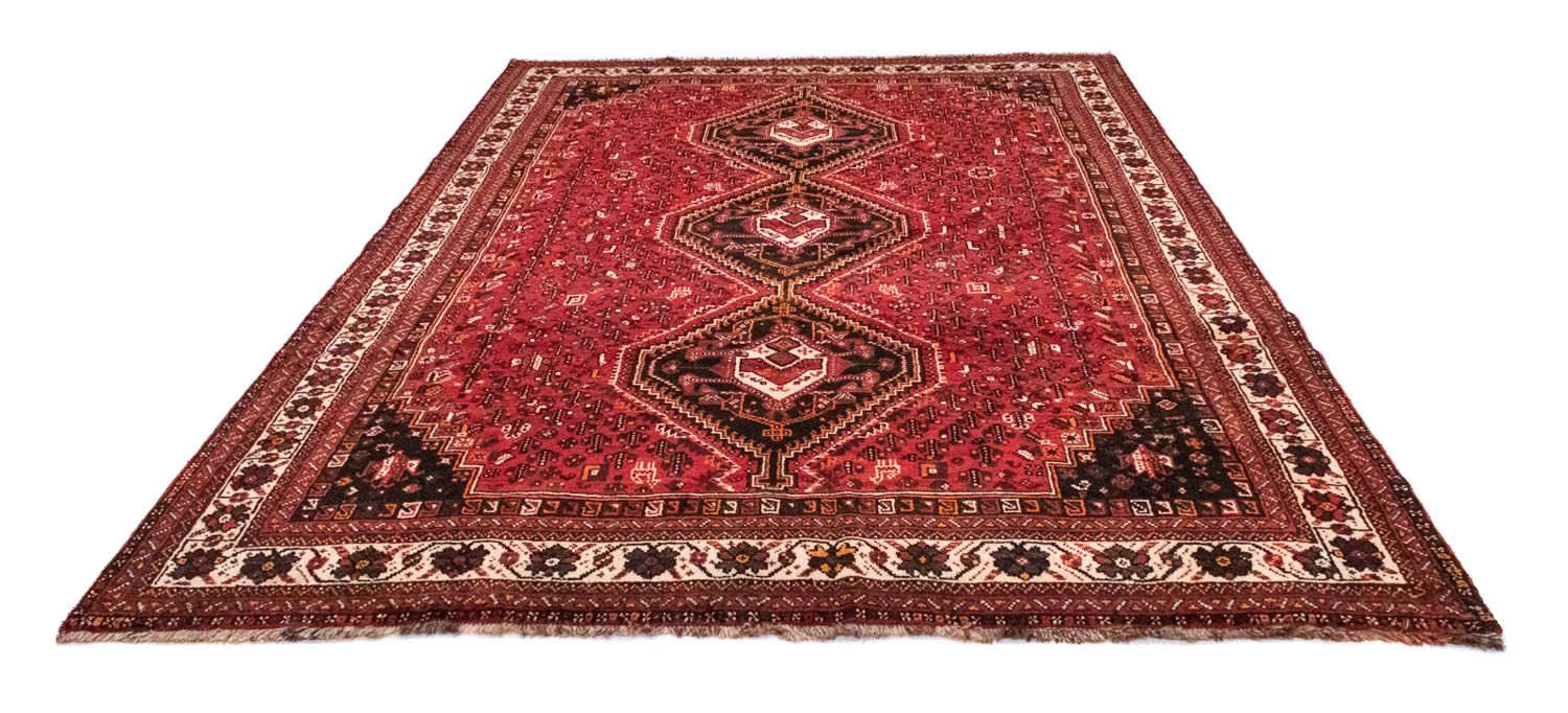 Persisk tæppe - Nomadisk - 300 x 215 cm - rød