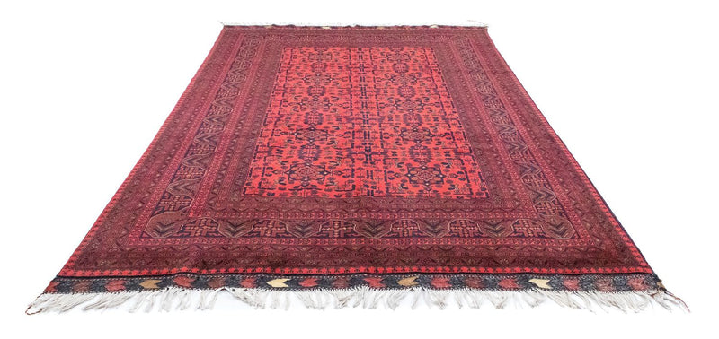 Afghansk tæppe - Kunduz - 300 x 198 cm - rød
