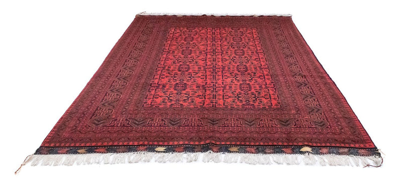 Afghansk tæppe - Kunduz - 299 x 200 cm - rød