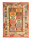 Kelim-tæppe - orientalsk - 206 x 154 cm - orange