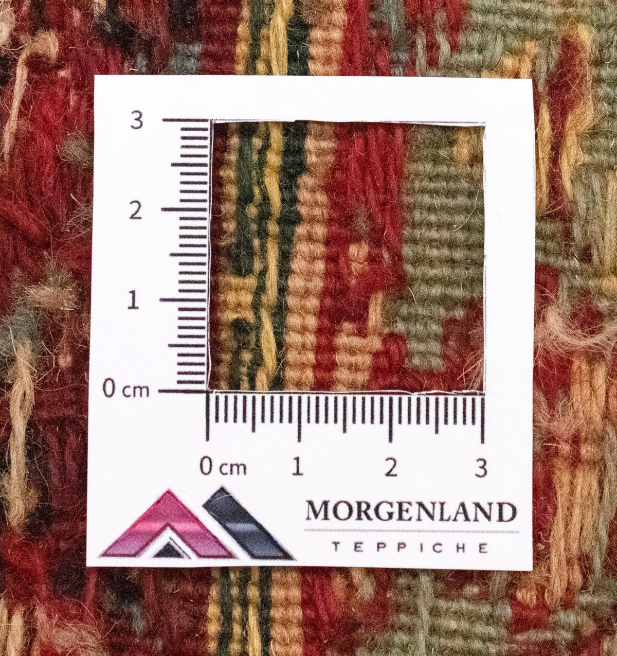 Persisk tæppe - Nomadisk - 224 x 162 cm - guld