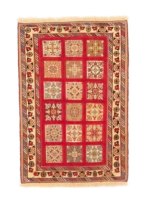 Persisk tæppe - Nomadisk - 121 x 81 cm - rød