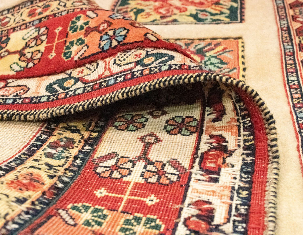 Persisk tæppe - Nomadisk - 168 x 113 cm - farvet