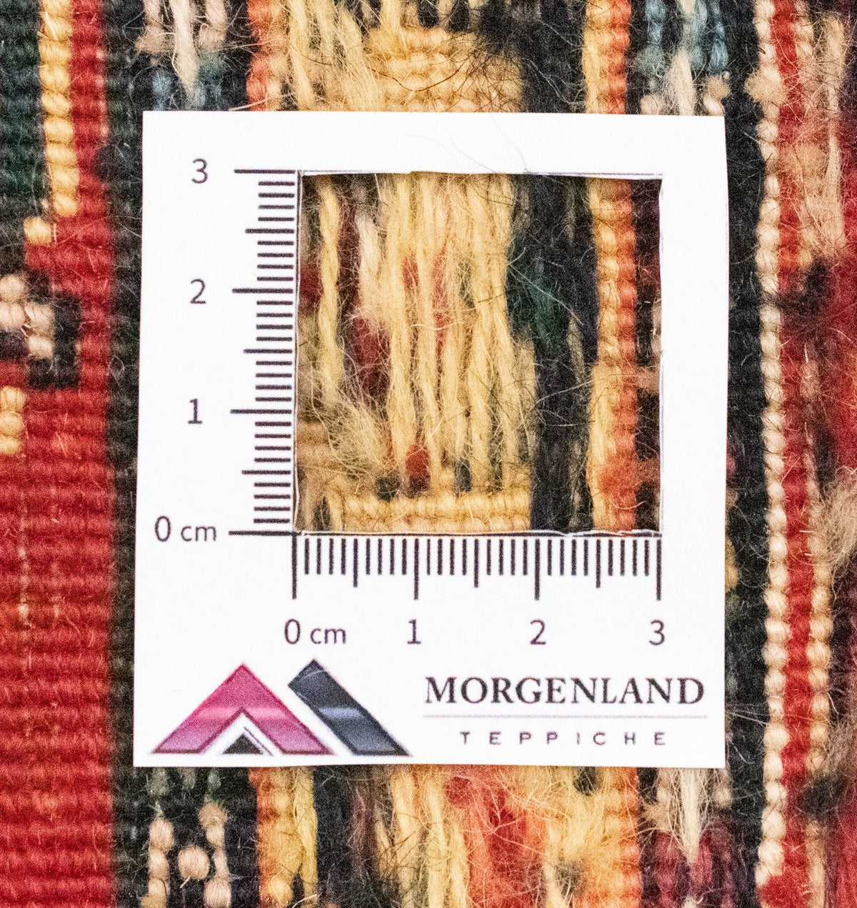 Persisk tæppe - Nomadisk - 168 x 113 cm - farvet