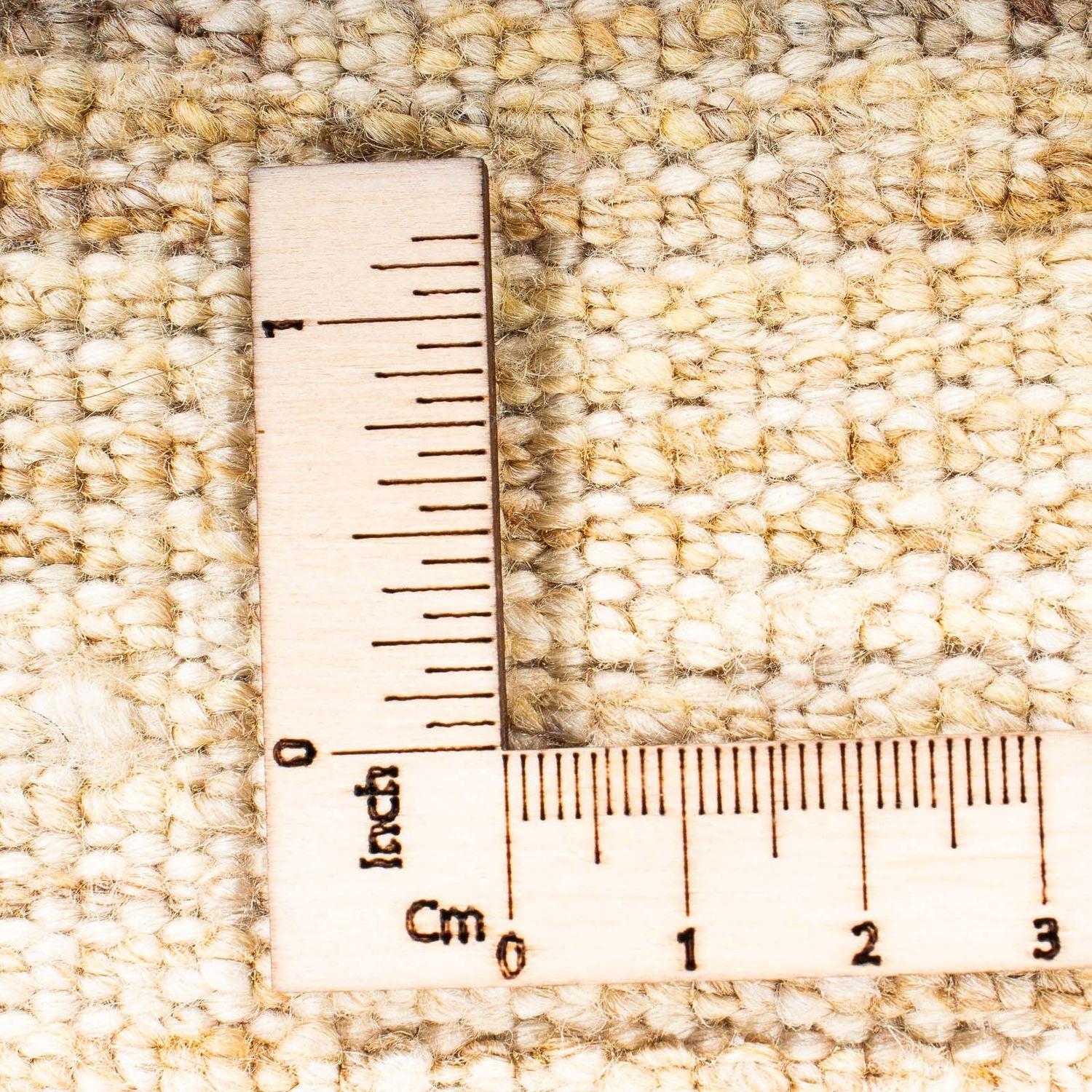 Gabbeh-tæppe - Persisk - 150 x 92 cm - lys beige
