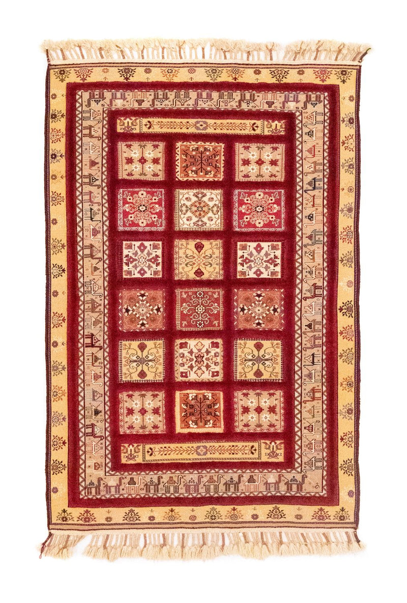 Persisk tæppe - Nomadisk - 148 x 105 cm - rød