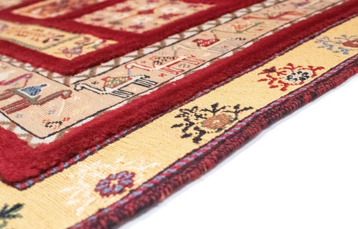 Persisk tæppe - Nomadisk - 148 x 105 cm - rød