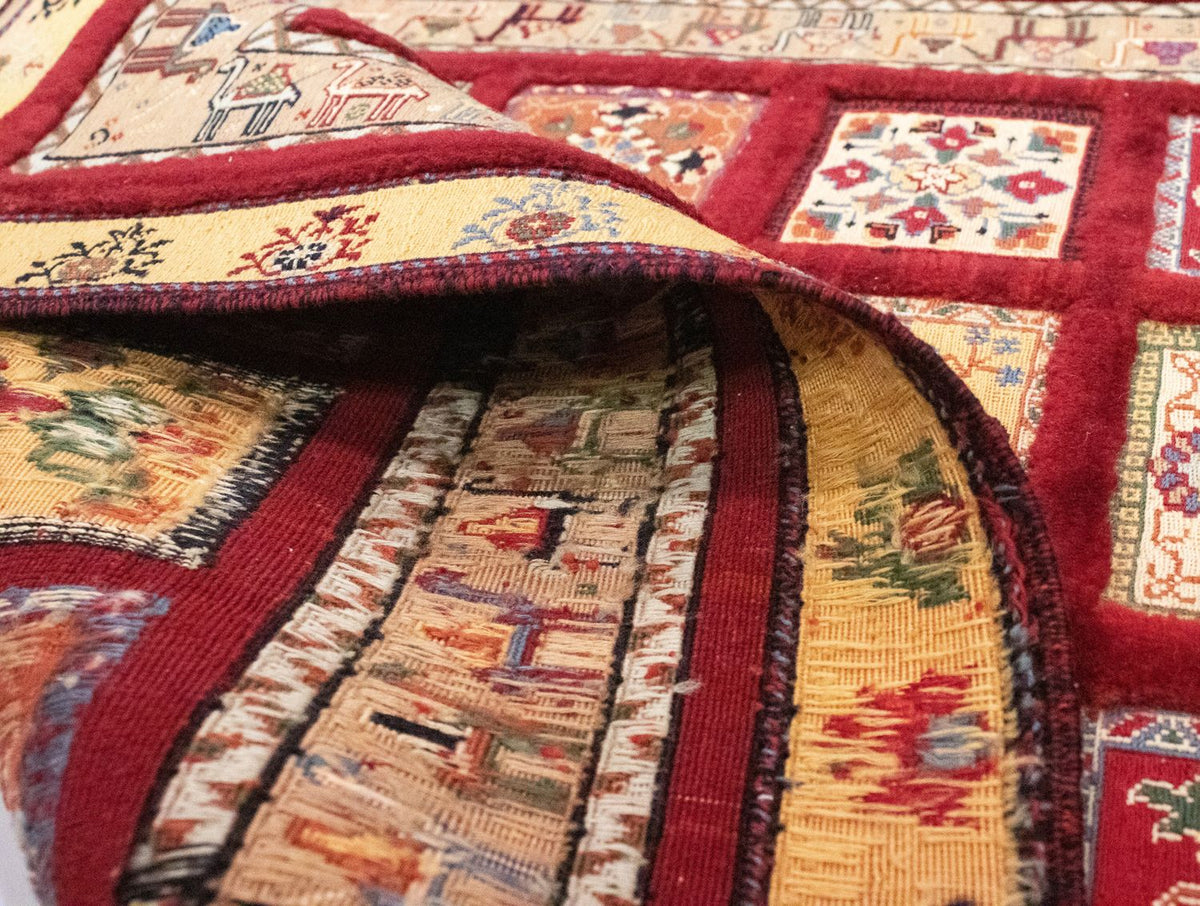 Persisk tæppe - Nomadisk - 148 x 105 cm - rød