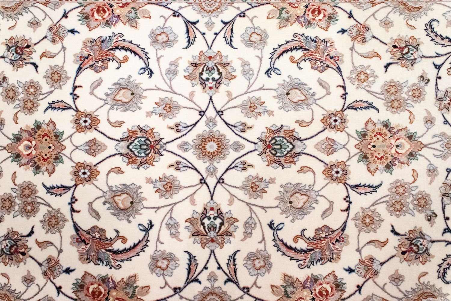 Persisk tæppe - Isfahan - Premium - 163 x 107 cm - beige