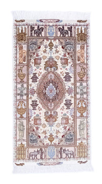 Persisk tæppe - Tabriz - Royal - 134 x 75 cm - beige