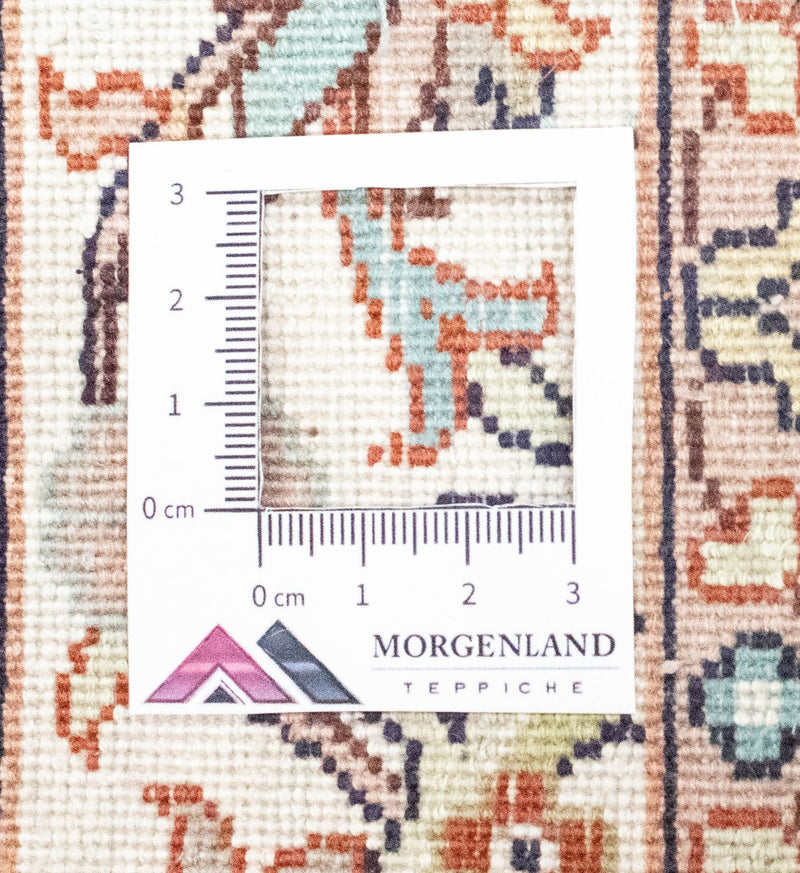 Silketæppe - Kashmir Silk - 125 x 80 cm - beige