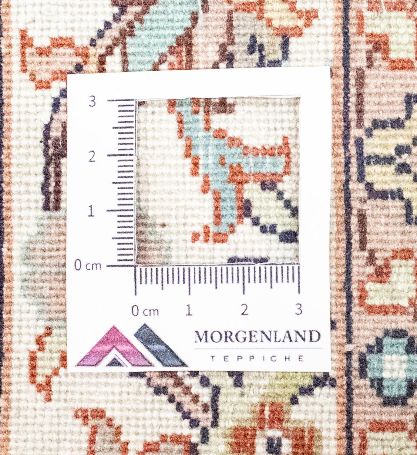 Silketæppe - Kashmir Silk - 125 x 80 cm - beige