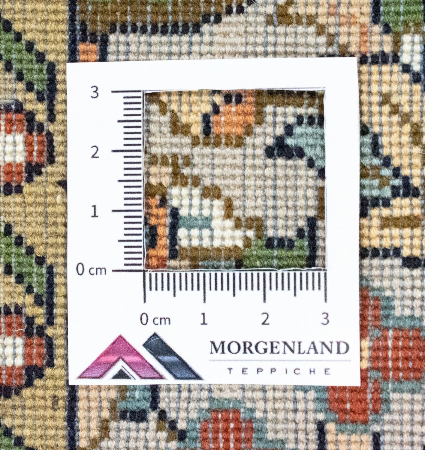 Silketæppe - Kashmir Silk - 120 x 80 cm - beige